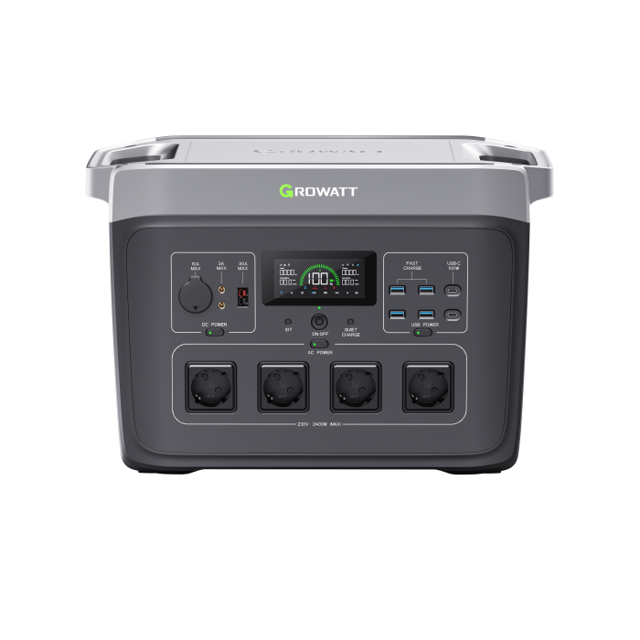 Зарядна станція Growatt INFINITY 2000 PRO 2048Wh LiFePO4