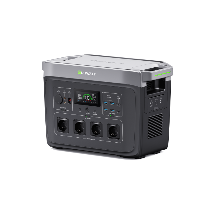 Зарядна станція Growatt INFINITY 2000 PRO 2048Wh LiFePO4