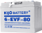 Акумуляторна батарея KIJO 6-EVF-80, 12V, 80Ah