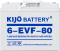 Акумуляторна батарея KIJO 6-EVF-80, 12V, 80Ah