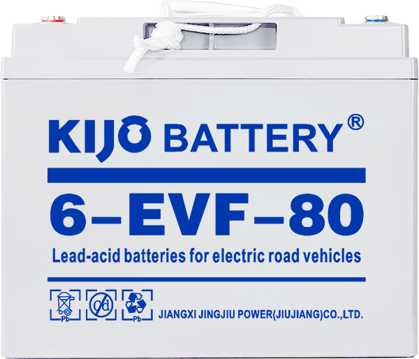 Акумуляторна батарея KIJO 6-EVF-80, 12V, 80Ah