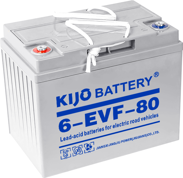 Акумуляторна батарея KIJO 6-EVF-80, 12V, 80Ah