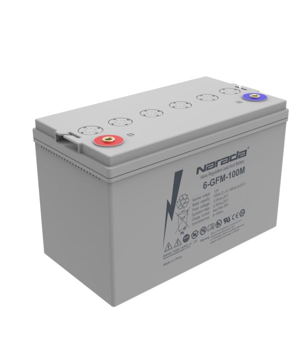 Стаціонарна герметична батарея NARADA 6-GFM-100M