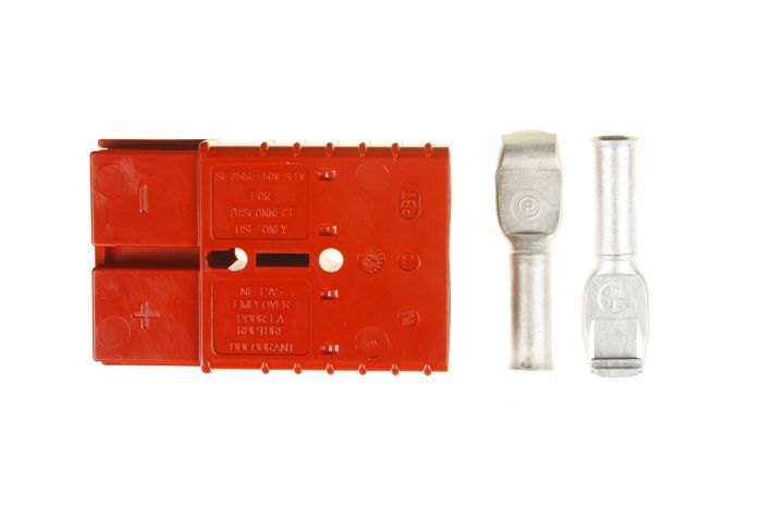 Силовий роз'єм REMA SR 350A червоий