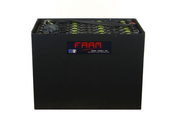 Тяговая батарея FAAM, серия 5TTM745, DIN 5PzS775-48V