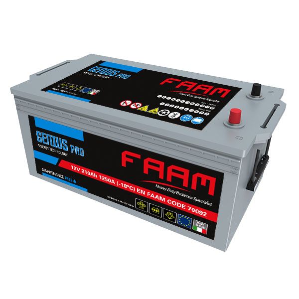 Аккумулятор серии GENIUS PRO 70092 1250А