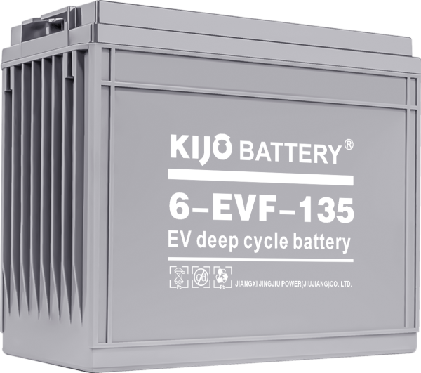 Акумуляторна батарея KIJO GY6-EVF-135G, 12V, 135Ah