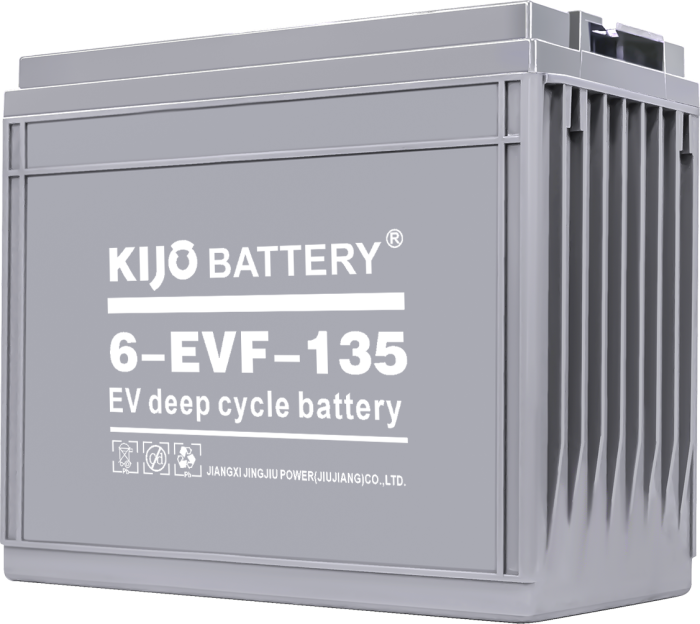 Акумуляторна батарея KIJO GY6-EVF-135G, 12V, 135Ah
