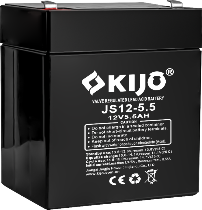 Аккумуляторная батарея KIJO JS12-5.5, 12V, 5.5Ah