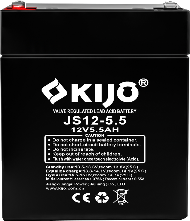 Аккумуляторная батарея KIJO JS12-5.5, 12V, 5.5Ah
