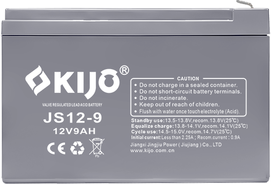 Акумуляторна батарея KIJO JS12-9, 12V, 9Ah