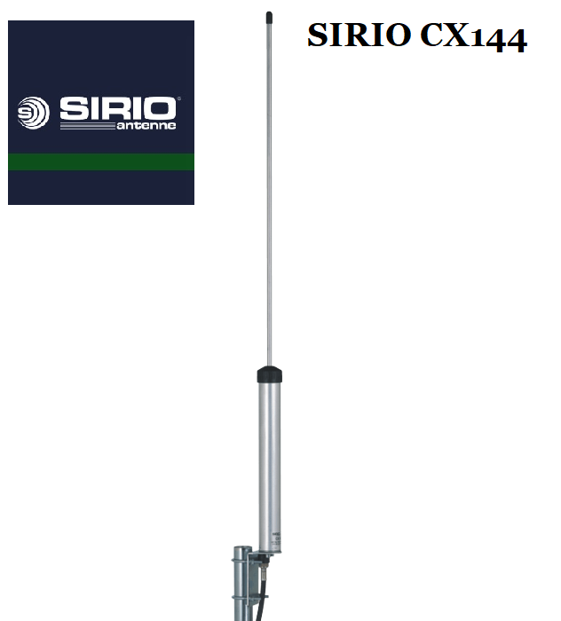 Антена базова SIRIO CX144 (144-148 МГц) J-Pole (стакан)
