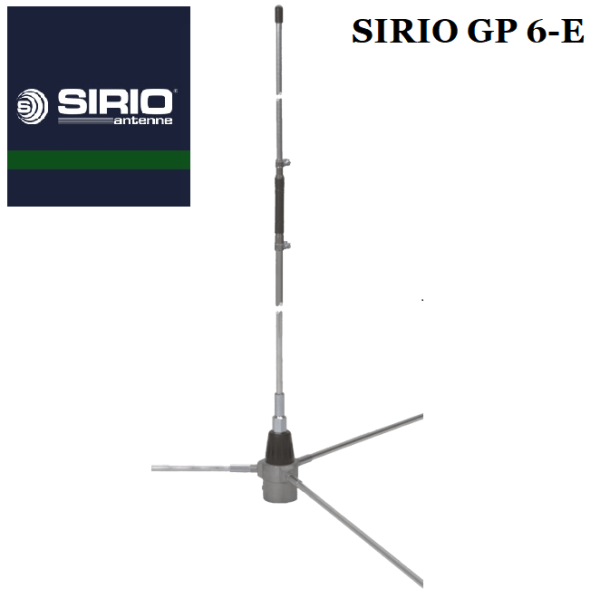 Антена базова SIRIO GP 6-E (140-175 МГц)
